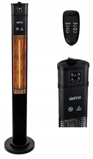 ❇️ Infračervený výmenník tepla s osciláciou pre dom a terasu 1600 W pilot 125 cm!❇️
